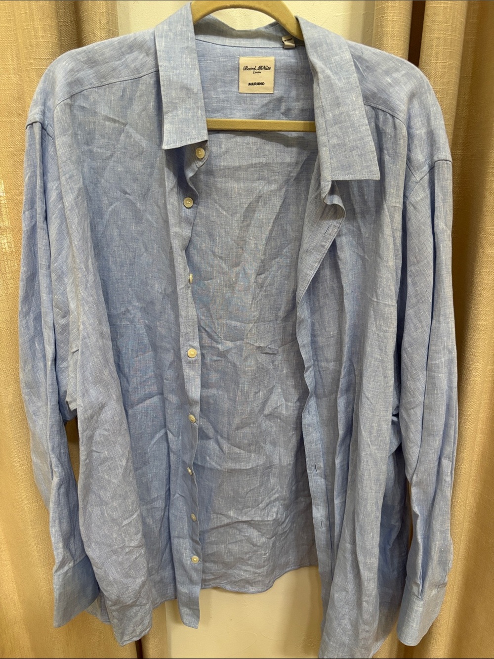 Baird mcNutt linen button down long sleeve